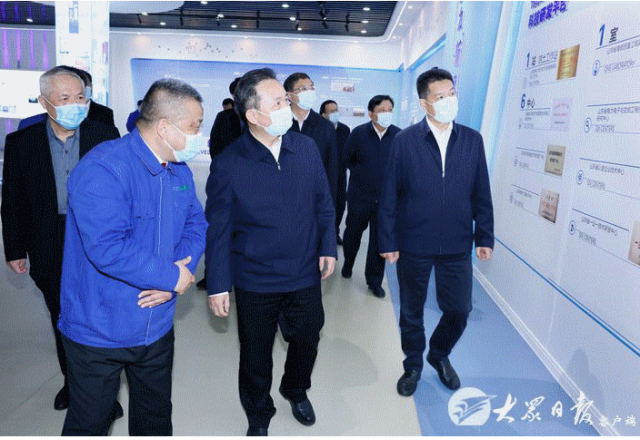 省委书记李干杰到山东能源集团美高梅MGM(中国)公司调研